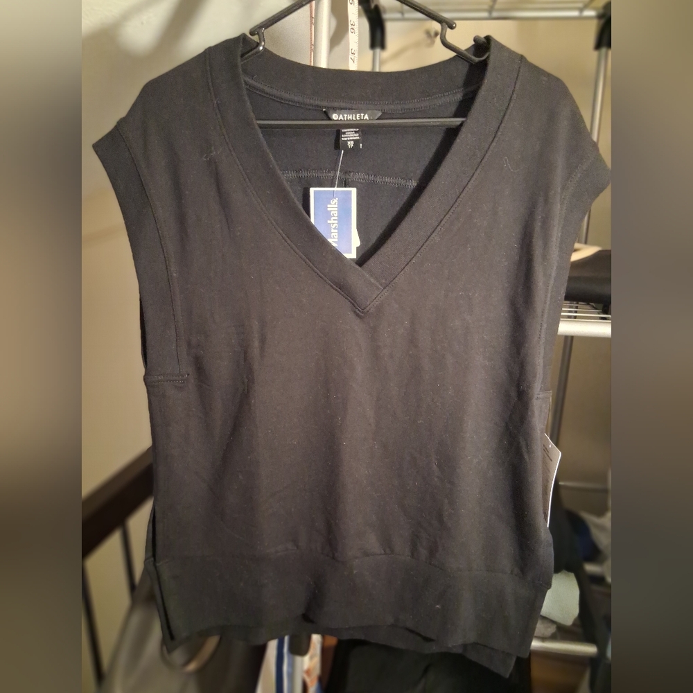 Athleta V-Neck Sweatshirt